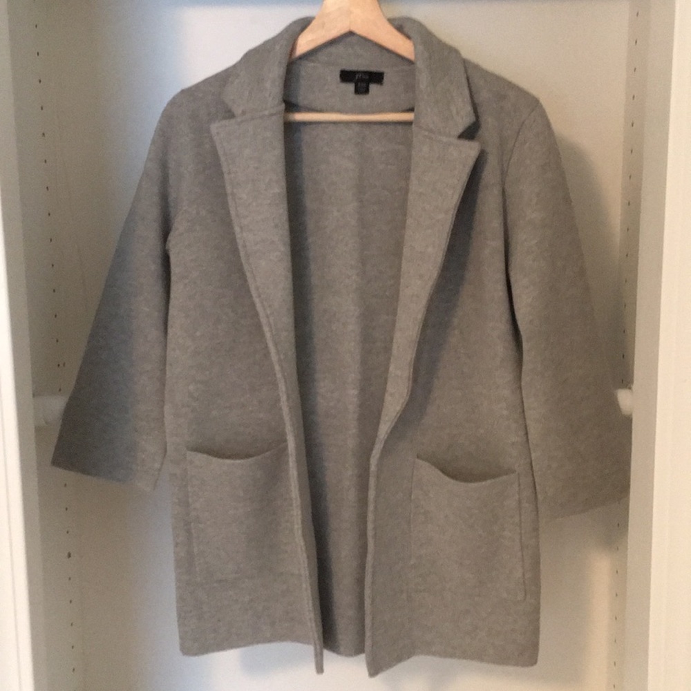 J. Crew sweater blazer. Worn only twice!